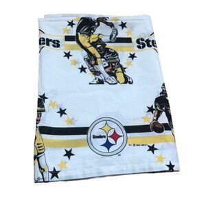 VTG Vintage 1995 Pittsburgh Steelers Football Twin Flat Sheet